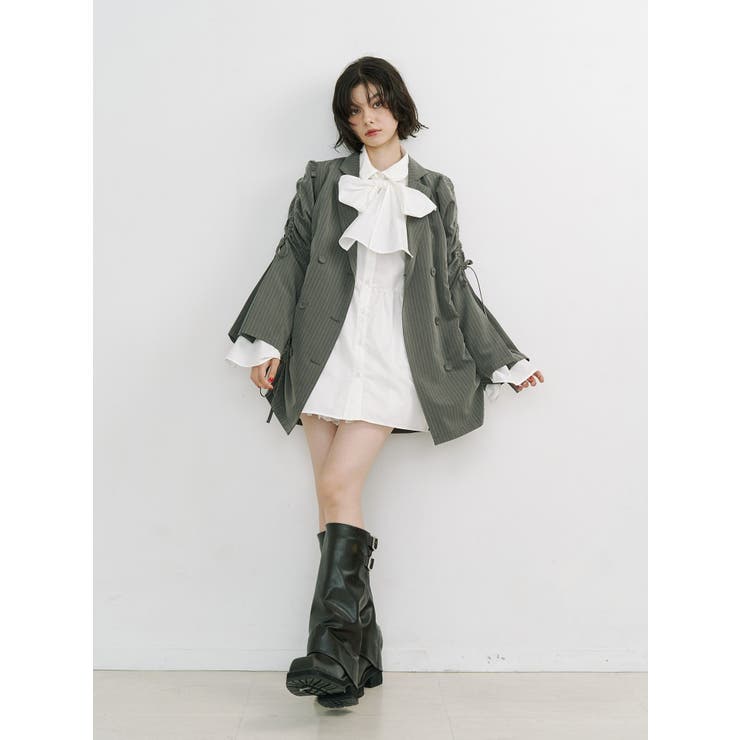 リボンタイチュニックシャツ | jouetie | 詳細画像12 