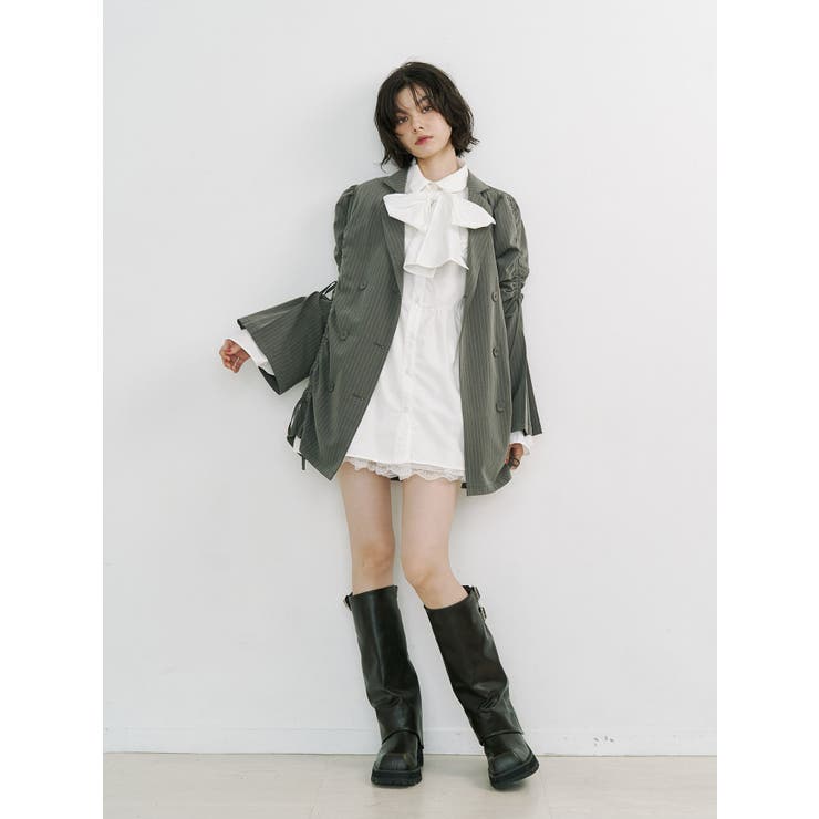 リボンタイチュニックシャツ | jouetie | 詳細画像13 