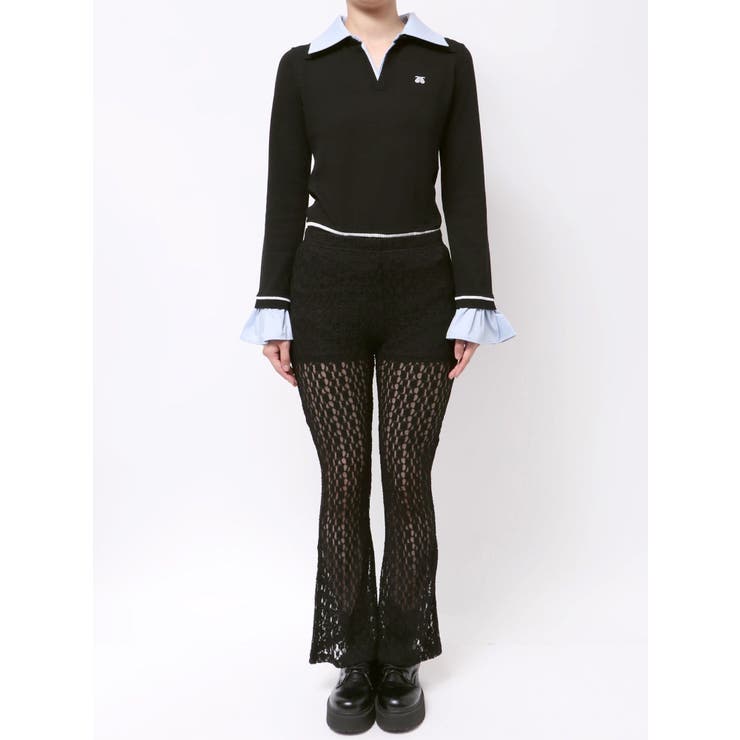 イージーフィットフレアパンツ | jouetie | 詳細画像19 