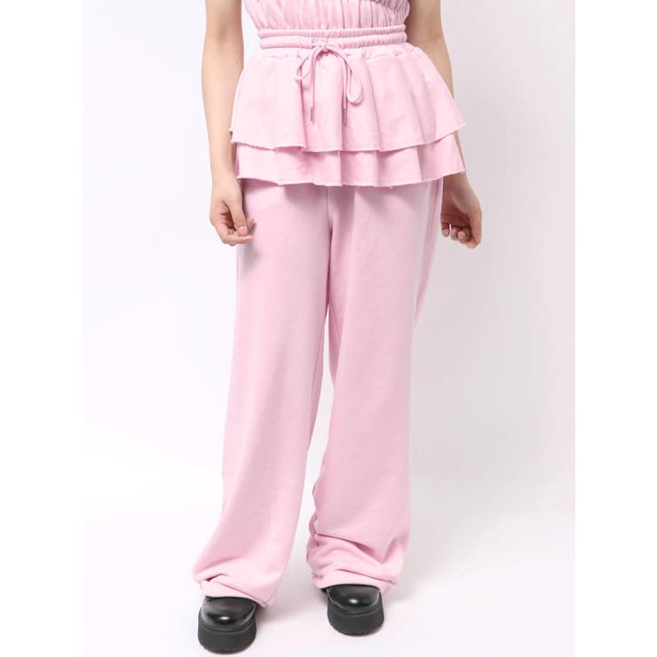 スカートレイヤードスウェットパンツ | jouetie | 詳細画像37 