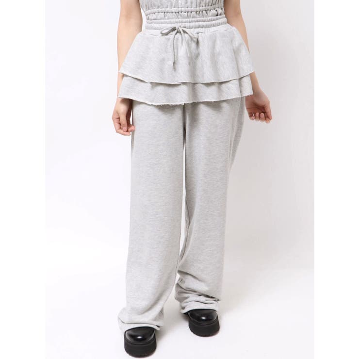 スカートレイヤードスウェットパンツ | jouetie | 詳細画像38 