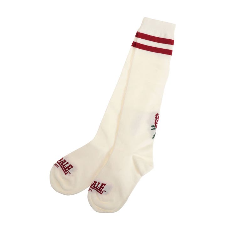 【LONSDALE×jouetie】ローズジャガードラインハイソックス | jouetie | 詳細画像11 