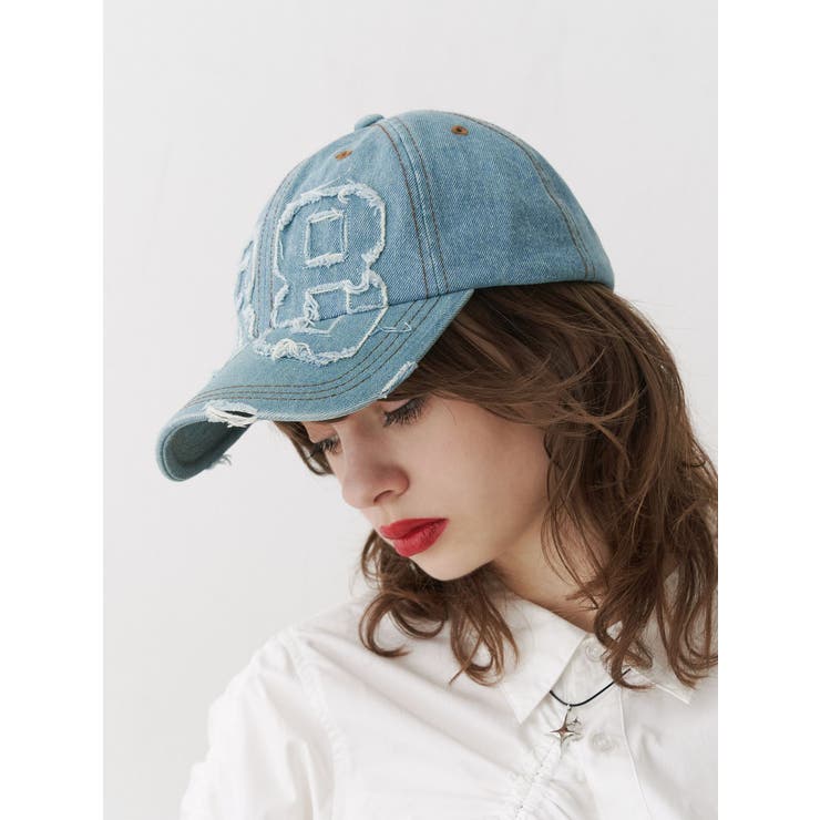 ナンバリングダメージキャップ | jouetie | 詳細画像4 