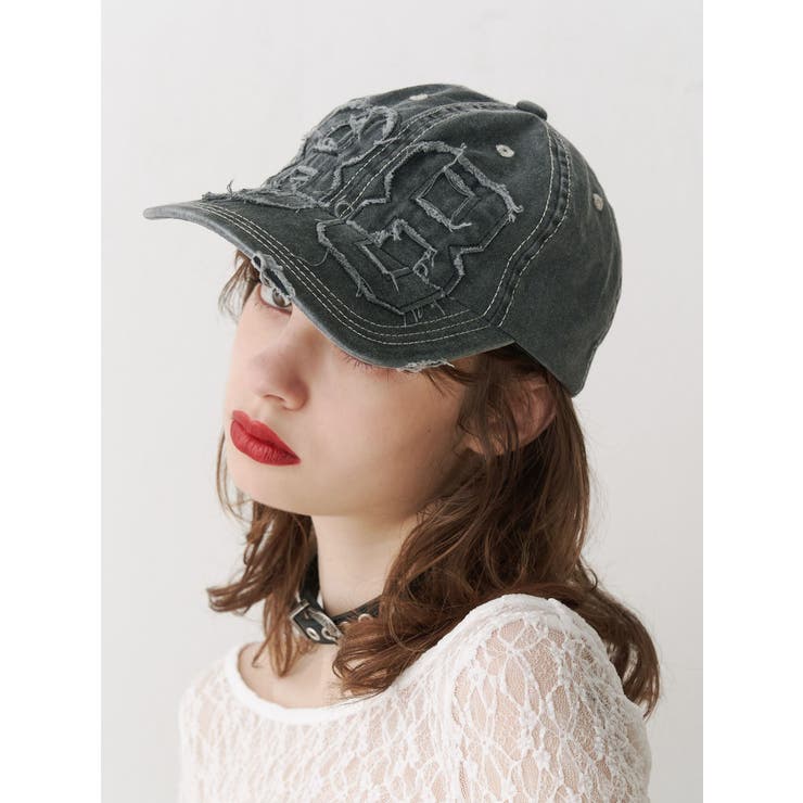 ナンバリングダメージキャップ | jouetie | 詳細画像6 