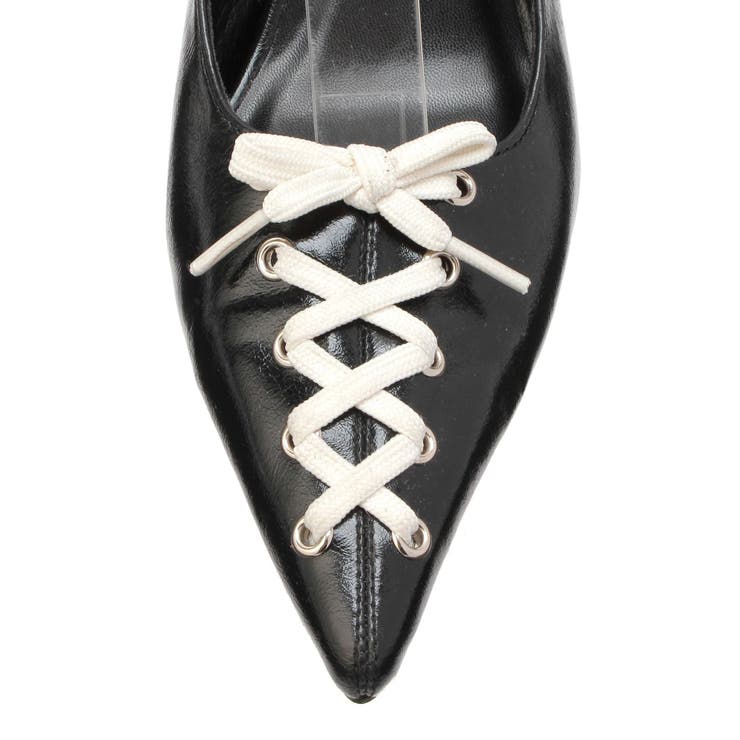 レースアップポインテットパンプス | jouetie | 詳細画像13 