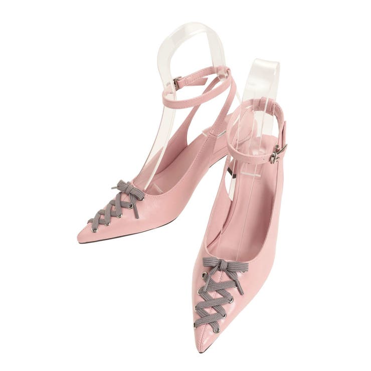 レースアップポインテットパンプス | jouetie | 詳細画像15 