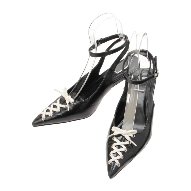 レースアップポインテットパンプス | jouetie | 詳細画像16 