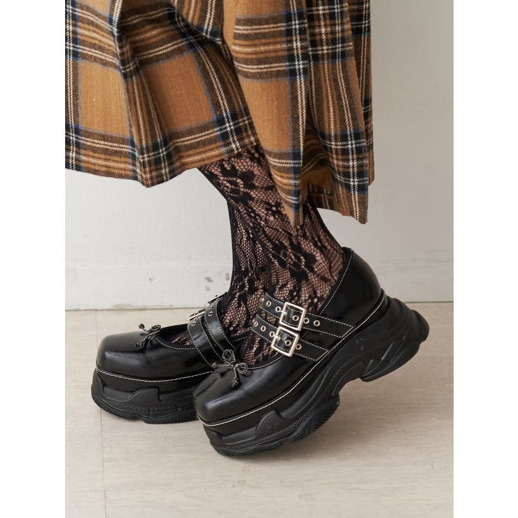 ブラック | スニーカーソールバレエシューズ | jouetie