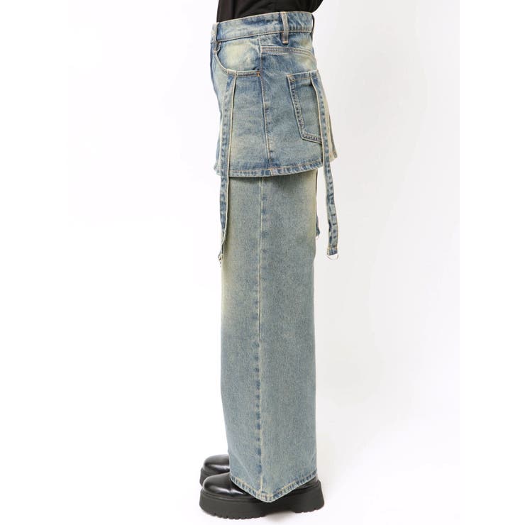 スカートドッキングルーズパンツ | jouetie | 詳細画像12 