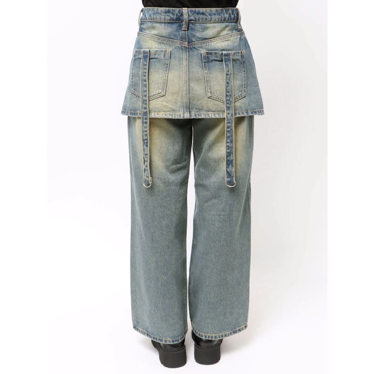 スカートドッキングルーズパンツ | jouetie | 詳細画像13 