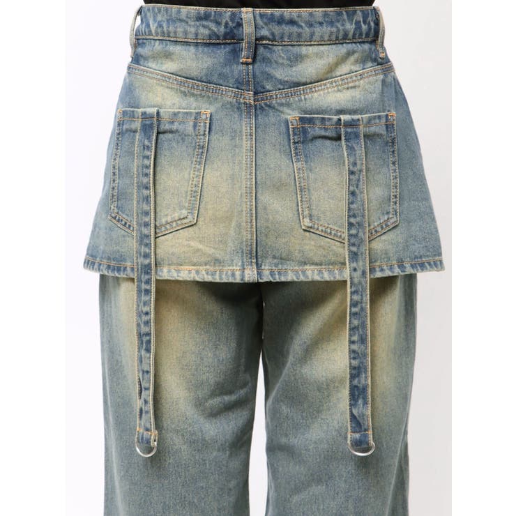 スカートドッキングルーズパンツ | jouetie | 詳細画像14 