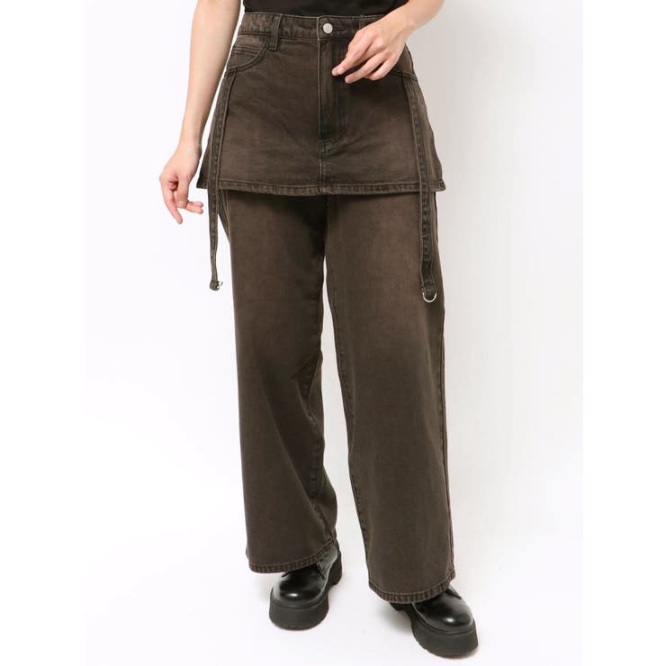 スカートドッキングルーズパンツ | jouetie | 詳細画像22 