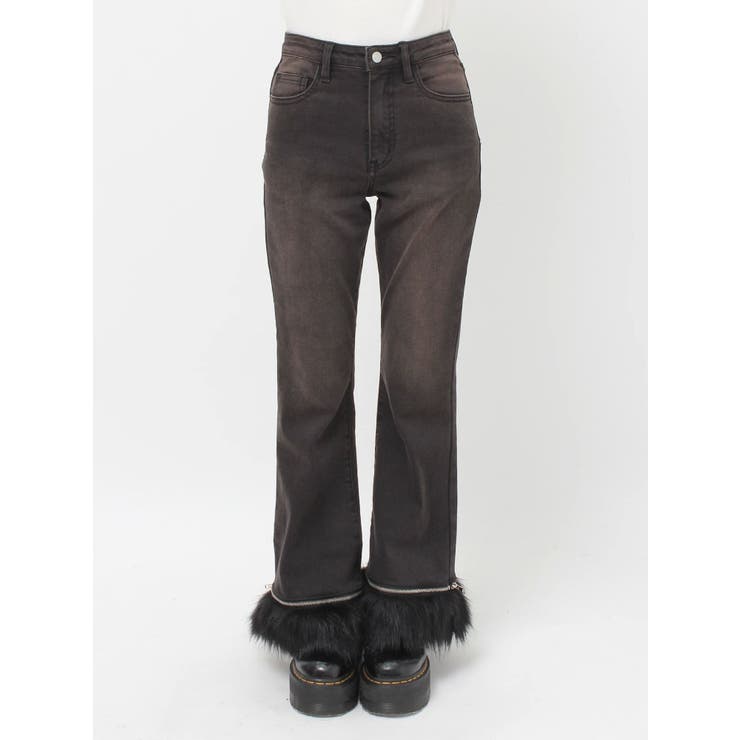 ファードッキングフィットフレアデニム | jouetie | 詳細画像18 