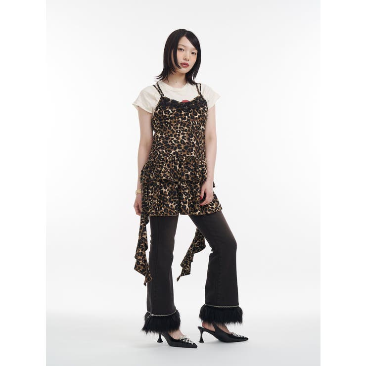 ファードッキングフィットフレアデニム | jouetie | 詳細画像5 