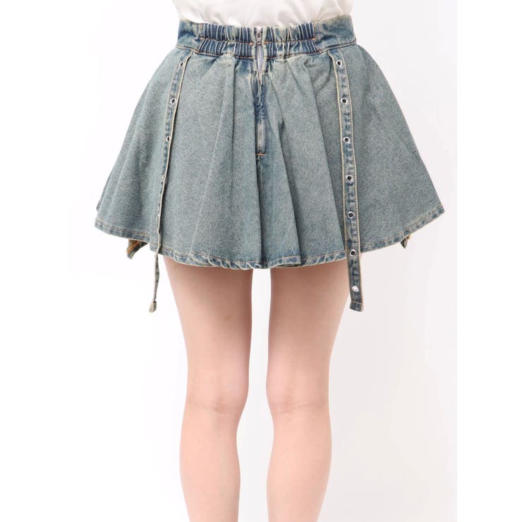 アシメヘムデニムミニスカート【セットアップ対応】 | jouetie | 詳細画像27 