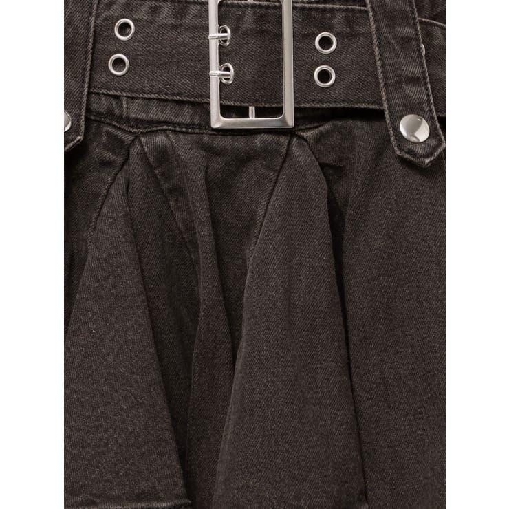 アシメヘムデニムミニスカート【セットアップ対応】 | jouetie | 詳細画像33 