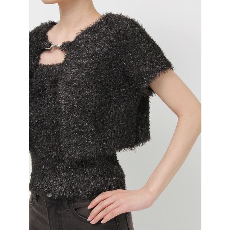 ハーフスリーブラメニットアンサンブル | jouetie | 詳細画像25 