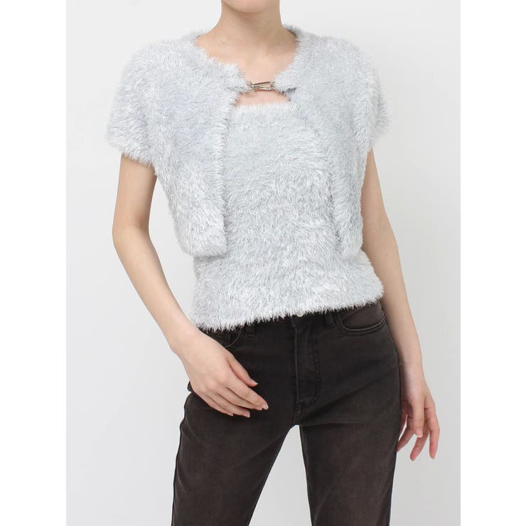 ハーフスリーブラメニットアンサンブル | jouetie | 詳細画像34 