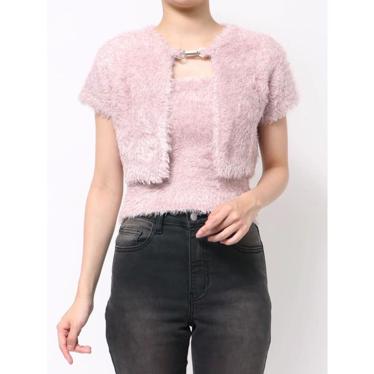 ハーフスリーブラメニットアンサンブル | jouetie | 詳細画像37 