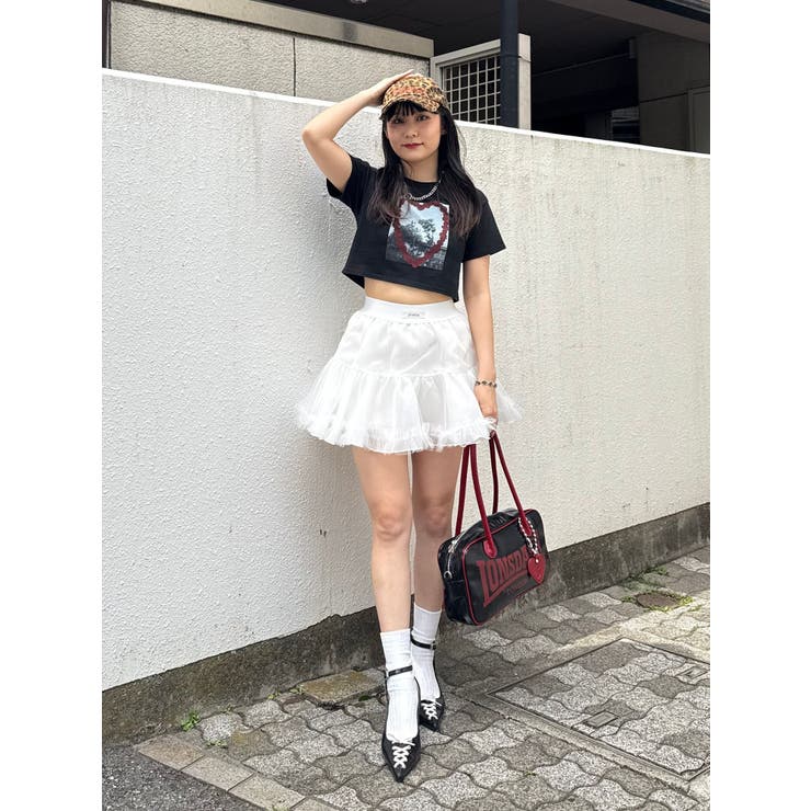 フラワーフォトフィットTシャツ | jouetie | 詳細画像19 