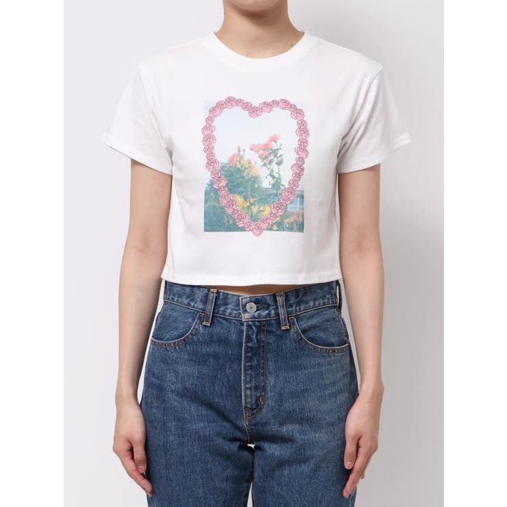 フラワーフォトフィットTシャツ | jouetie | 詳細画像20 
