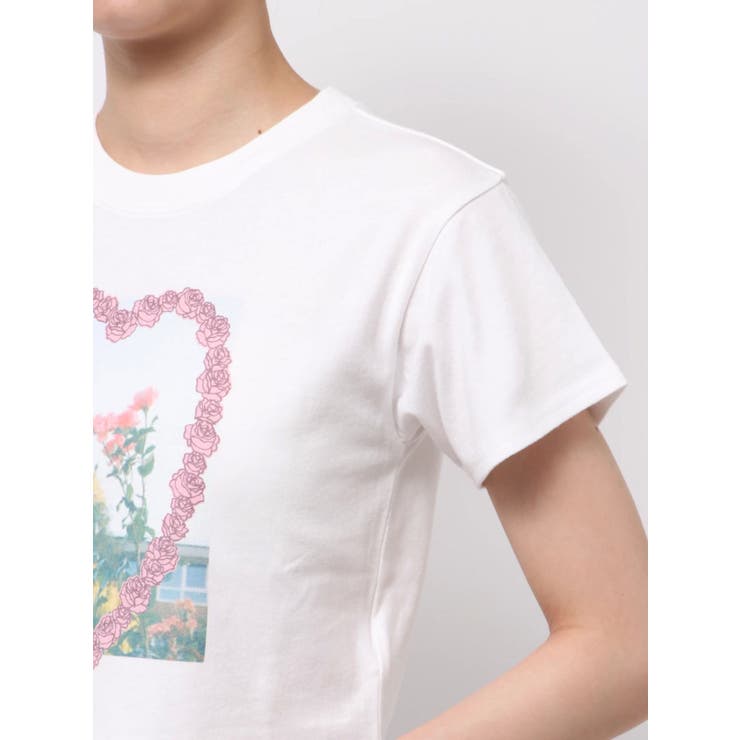 フラワーフォトフィットTシャツ | jouetie | 詳細画像24 