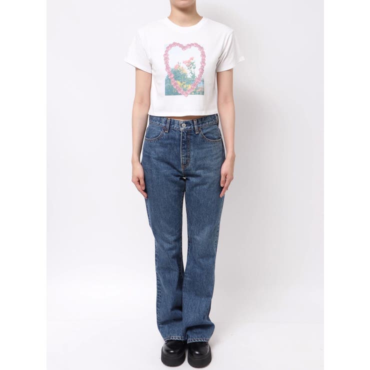 フラワーフォトフィットTシャツ | jouetie | 詳細画像27 