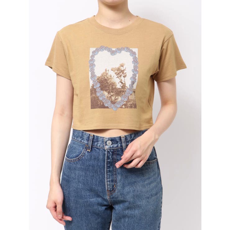 フラワーフォトフィットTシャツ | jouetie | 詳細画像32 
