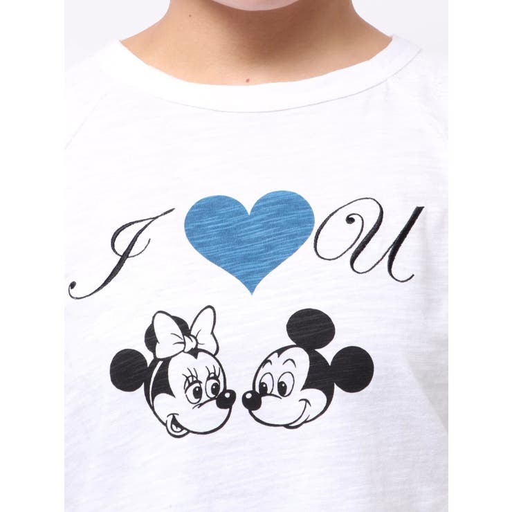 【Mickey&Minnie】ILOVEレースリメイクトップス | jouetie | 詳細画像13 