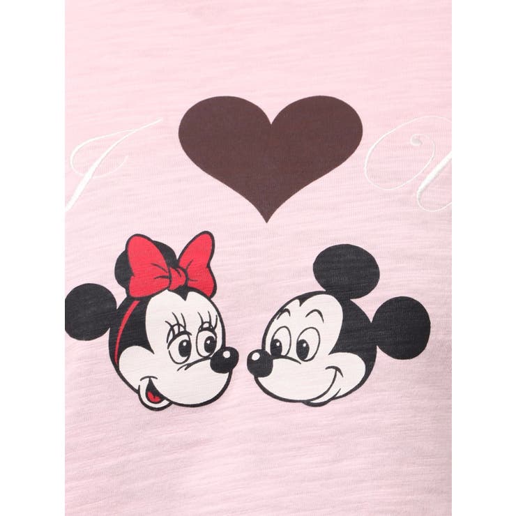 【Mickey&Minnie】ILOVEレースリメイクトップス | jouetie | 詳細画像21 