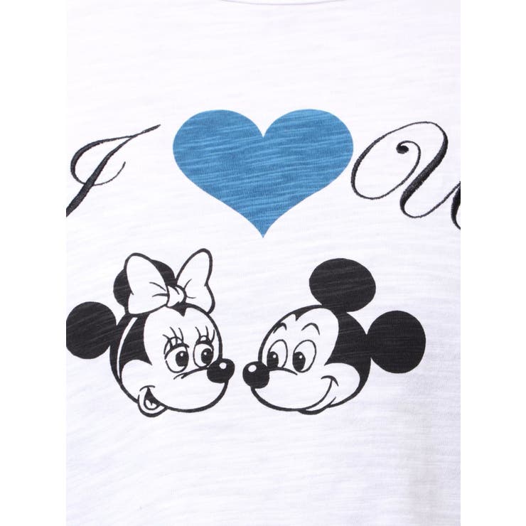 【Mickey&Minnie】ILOVEレースリメイクトップス | jouetie | 詳細画像22 