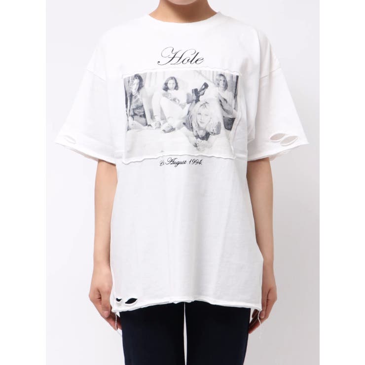 【KevinCummins×jouetie】フォトダメージBIGTシャツ | jouetie | 詳細画像21 