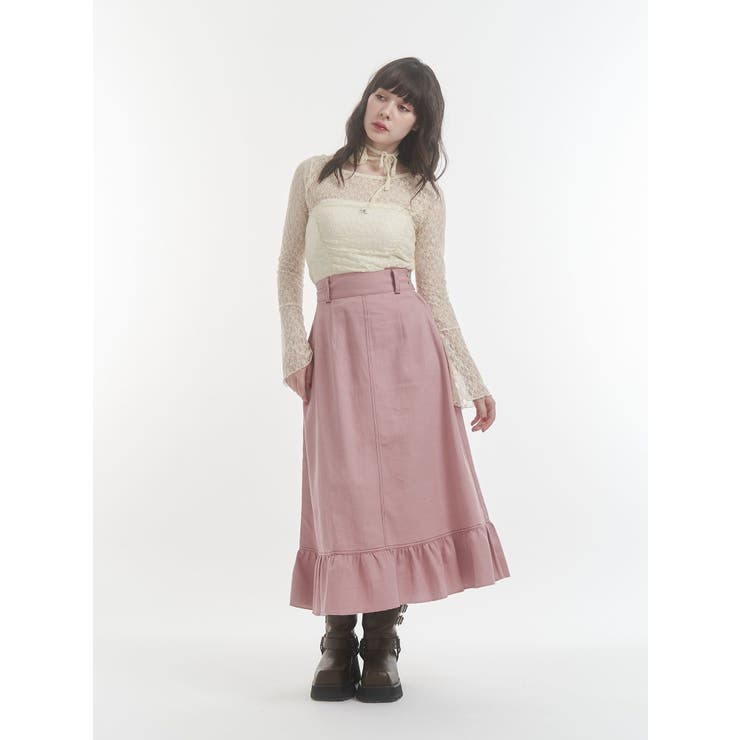 レースギャザートップス | jouetie | 詳細画像17 