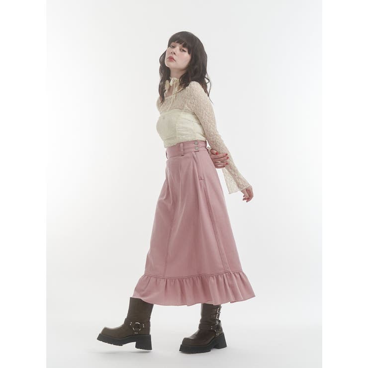 レースギャザートップス | jouetie | 詳細画像18 