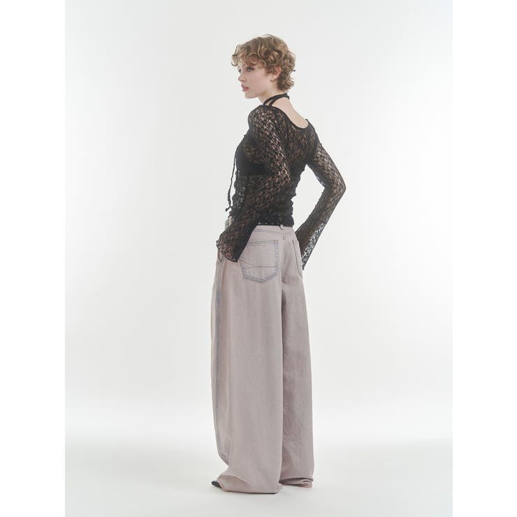 レースギャザートップス | jouetie | 詳細画像7 