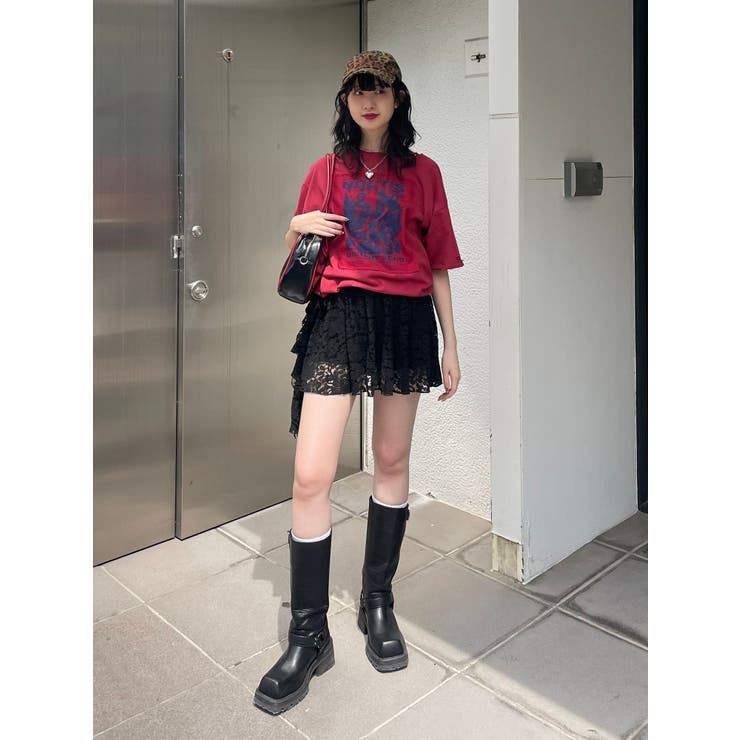 グランジグラフィックTシャツ | jouetie | 詳細画像10 