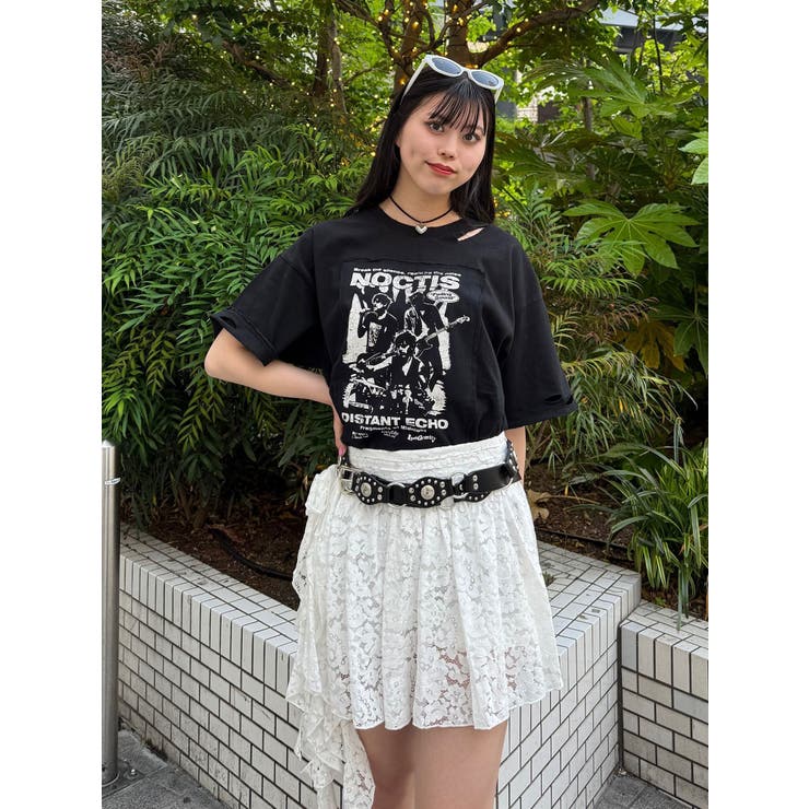 グランジグラフィックTシャツ | jouetie | 詳細画像28 