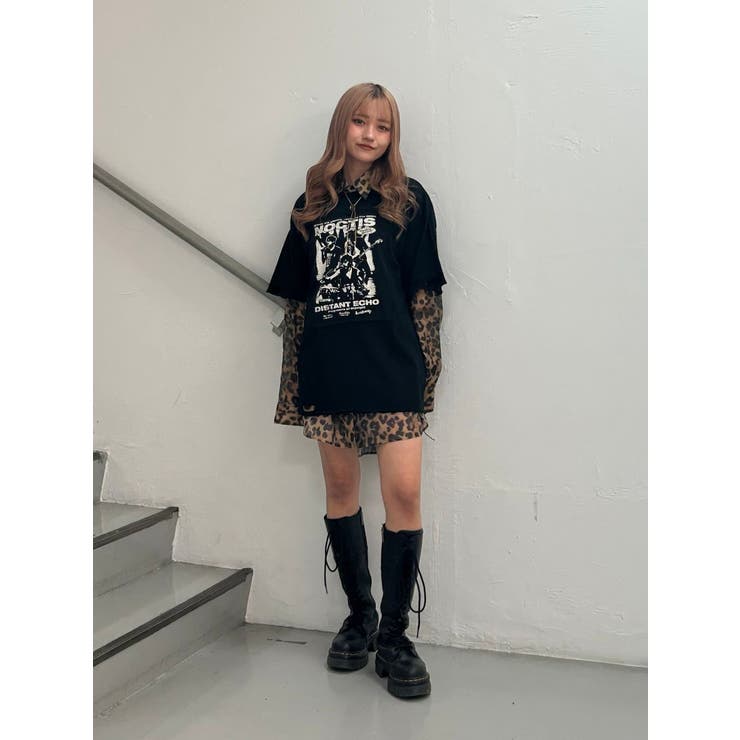 グランジグラフィックTシャツ | jouetie | 詳細画像3 