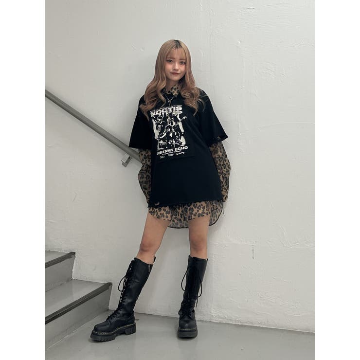 グランジグラフィックTシャツ | jouetie | 詳細画像34 