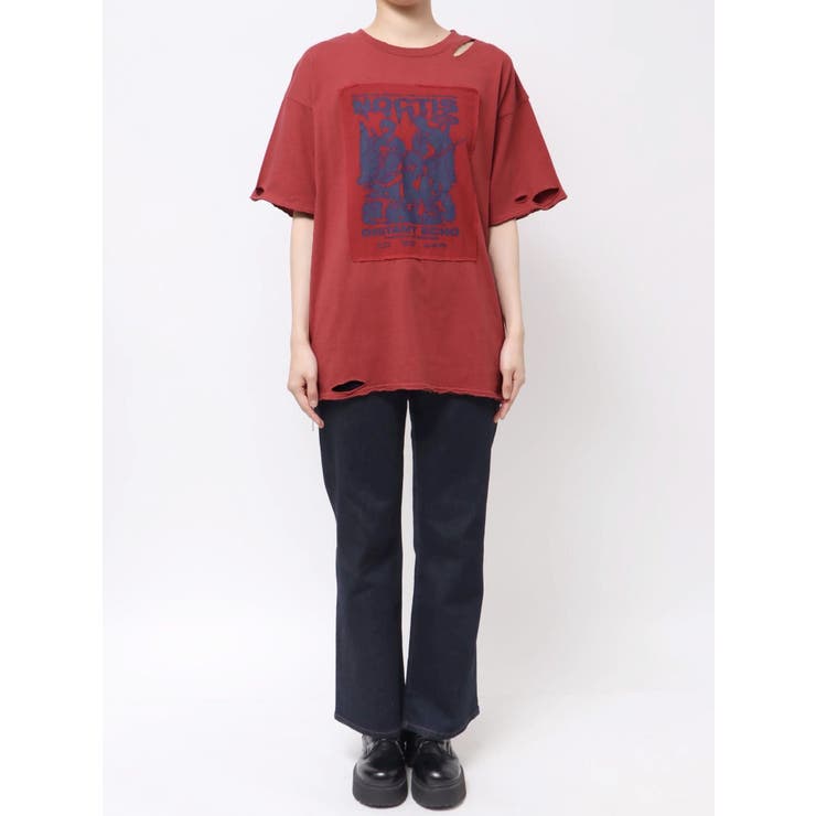 グランジグラフィックTシャツ | jouetie | 詳細画像43 