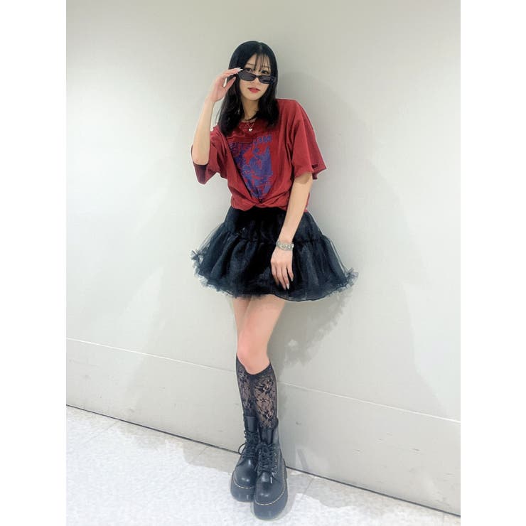 グランジグラフィックTシャツ | jouetie | 詳細画像5 