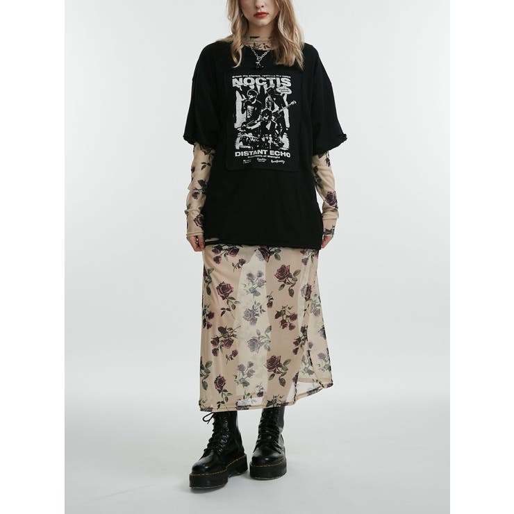 グランジグラフィックTシャツ | jouetie | 詳細画像6 