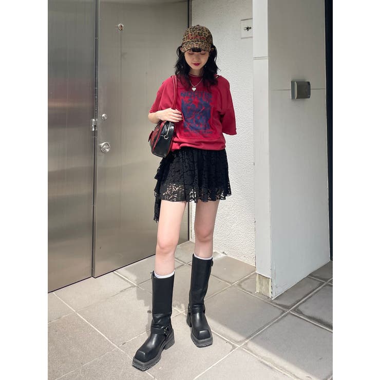 グランジグラフィックTシャツ | jouetie | 詳細画像9 