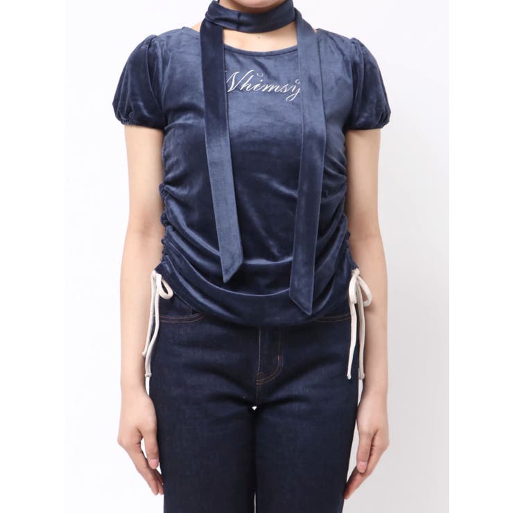 ベロアチョーカートップス | jouetie | 詳細画像12 