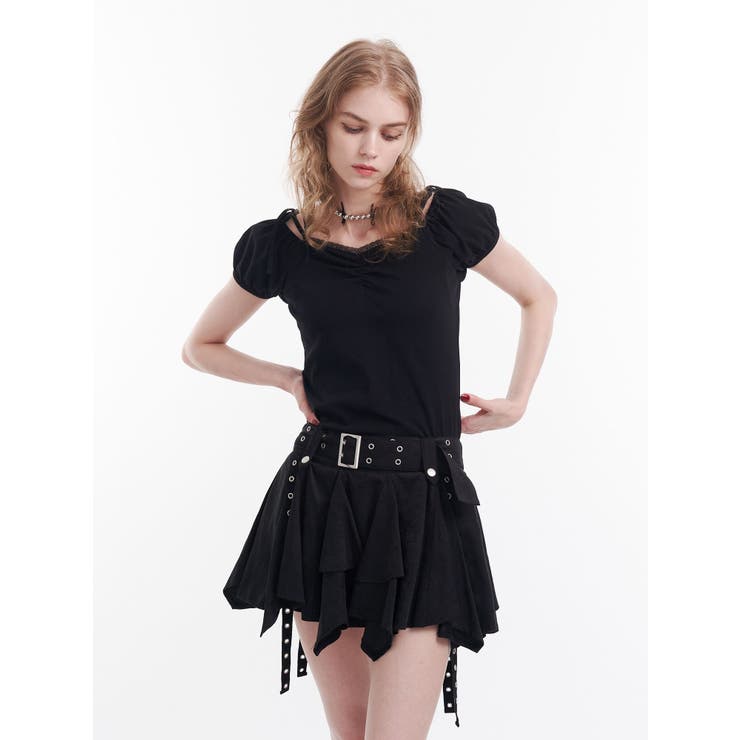 レースドッキングリボントップス | jouetie | 詳細画像10 