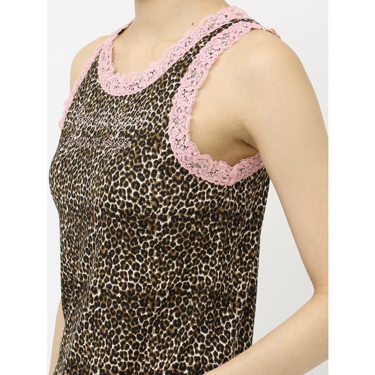 レースラインストーンロゴタンクトップ | jouetie | 詳細画像22 