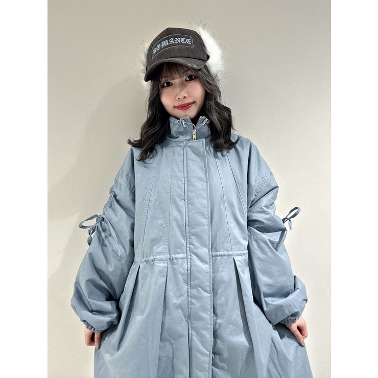 ギャザーリボンモッズコート | jouetie | 詳細画像13 