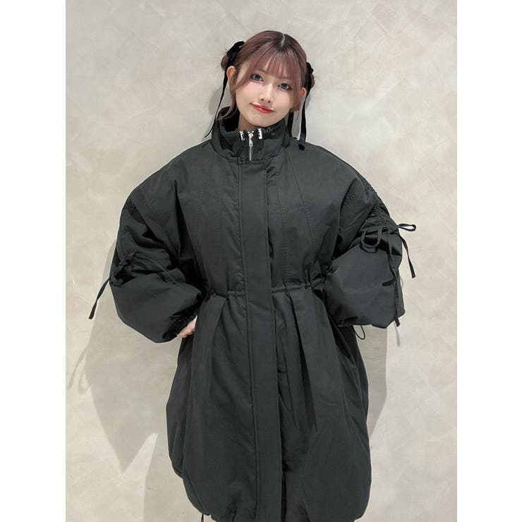 ギャザーリボンモッズコート | jouetie | 詳細画像16 