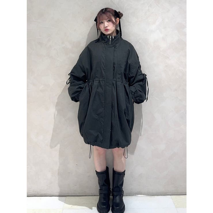 ギャザーリボンモッズコート | jouetie | 詳細画像18 