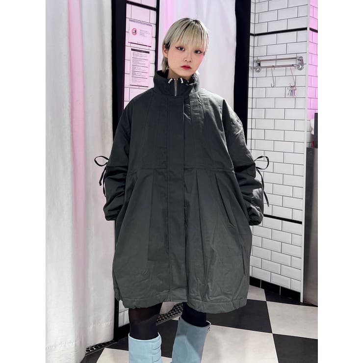 ギャザーリボンモッズコート | jouetie | 詳細画像24 